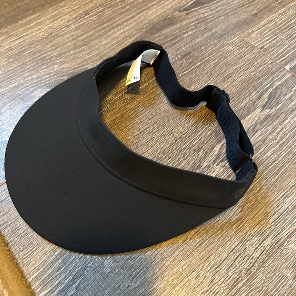 Lululemon Black Visor Sun Hat